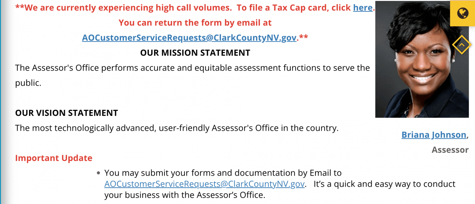 The Clark County Property Tax Scam Nevada Globe