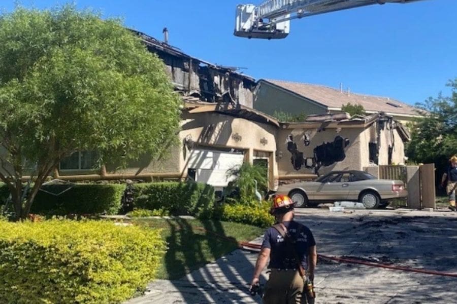 Two Corpses Were Discovered After A Home Fire In The Northwest Valley 