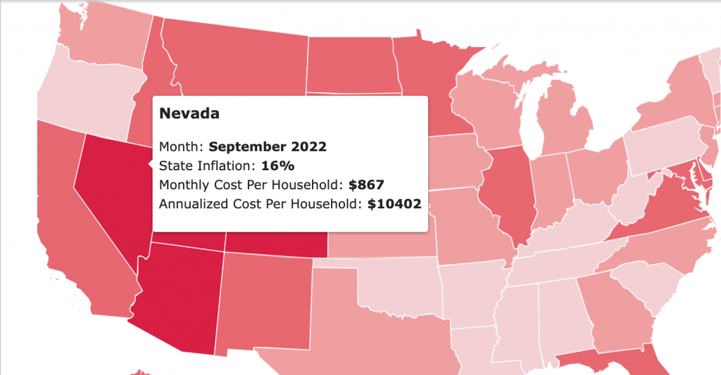 Build Back Better? Nevada Inflation Rate Hits 16 Percent Nevada Globe