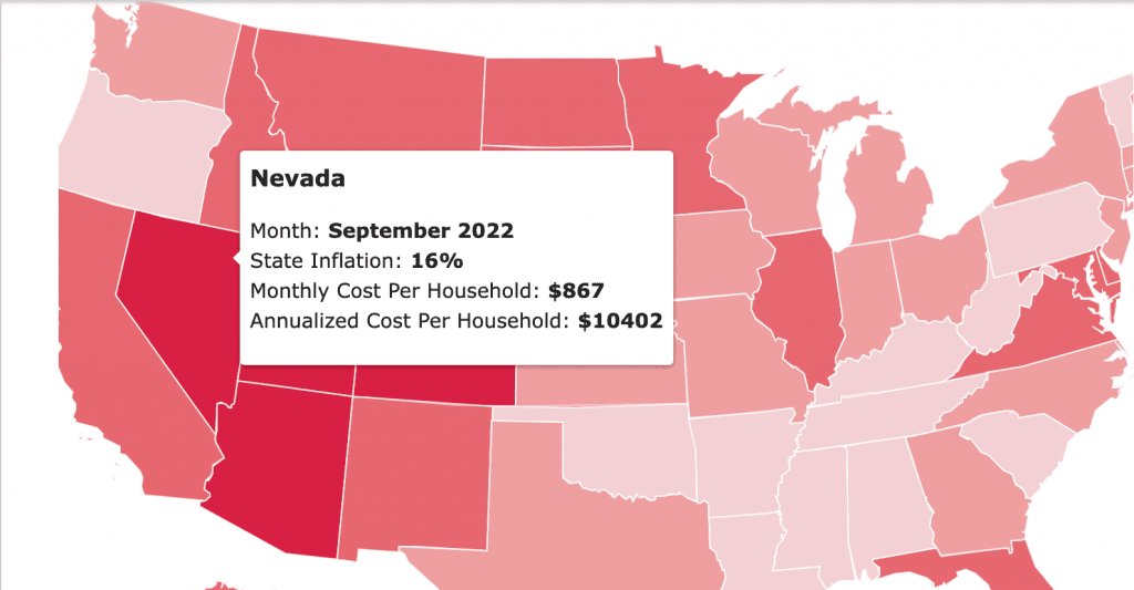 Build Back Better Nevada Inflation Rate Hits 16 Percent Nevada Globe