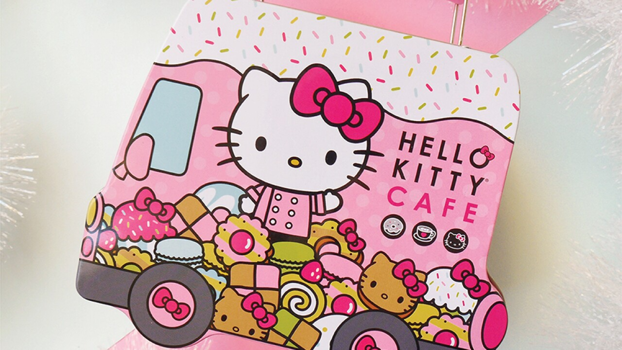Hello Kitty Cafe Las Vegas Fashion Show Available Merch