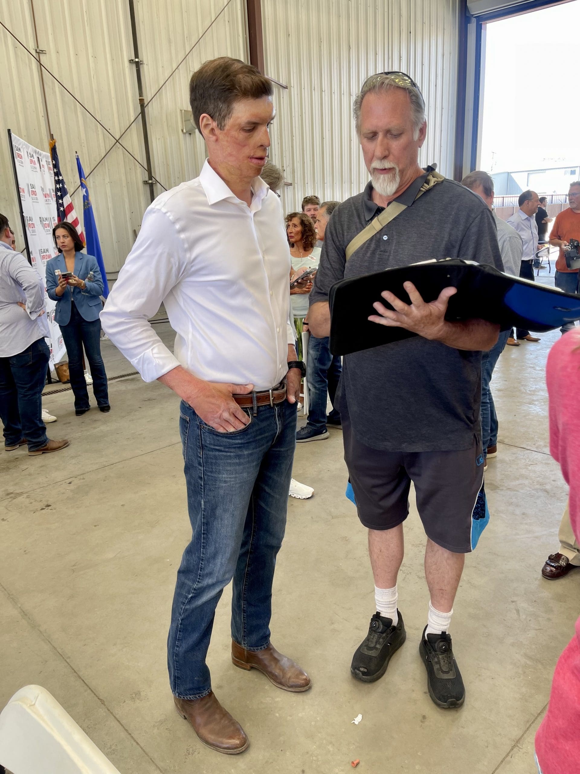 Sam Brown Announces Run For US Senate - Nevada Globe