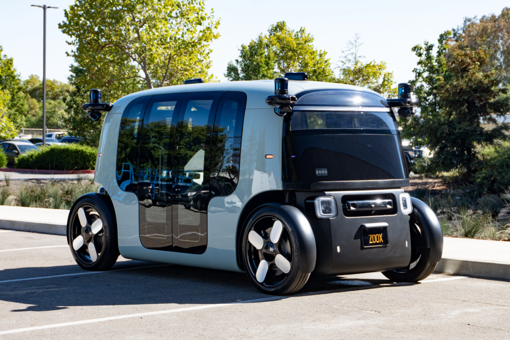 Zoox Unveils Autonomous Robotaxi Set To Transform Las Vegas ...