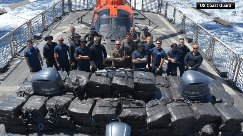 Coast Guard Seizes Over $143 Million Worth of Cocaine in Eastern ...